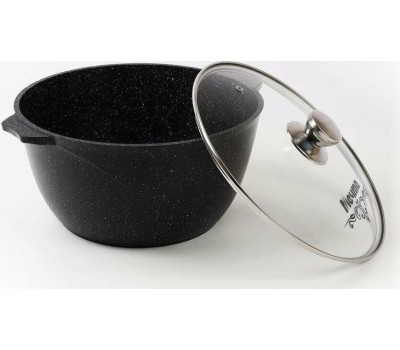 Кастрюля МЕЧТА 45802 Гранит black 5л
