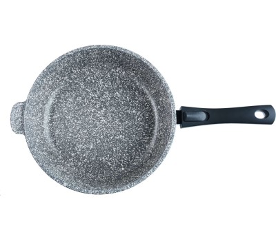 Сковорода ТРАДИЦИЯ ТМ2285 а/пр литая 28см съемн/руч Мрамор