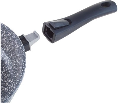 Сковорода ТРАДИЦИЯ ТМ2285 а/пр литая 28см съемн/руч Мрамор