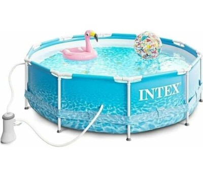 Бассейн каркасный INTEX Бассейн каркасный 3.05 m x 76 cm + фильтр-насос INTEX ( Арт. 28208NP)