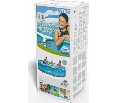 Бассейн каркасный INTEX Бассейн каркасный 3.05 m x 76 cm + фильтр-насос INTEX ( Арт. 28208NP)