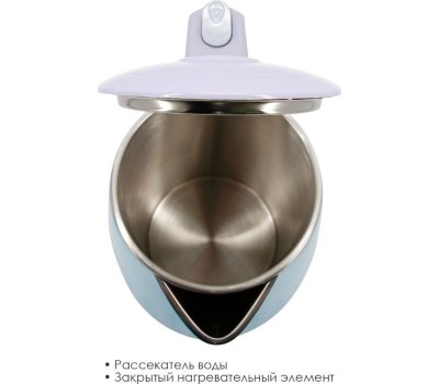 Чайник ATLANTA ATH-2441 (BLUE) Чайник двухстенный электрический