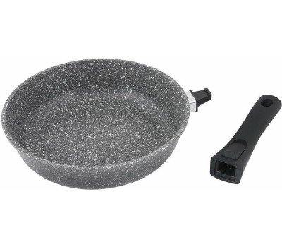 Сковорода ТРАДИЦИЯ ТМ2265И а/пр литая 26см съемн/руч Мрамор индукция