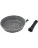 Сковорода ТРАДИЦИЯ ТМ2265И а/пр литая 26см съемн/руч Мрамор индукция