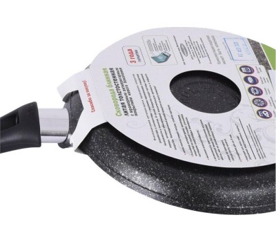 Сковорода KUKMARA сбмт222а блинница Темный мрамор 22 см