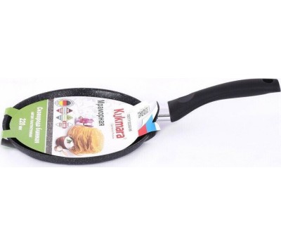 Сковорода KUKMARA сбмт222а блинница Темный мрамор 22 см