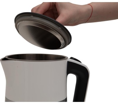 Чайник электрический OASIS K-4SPW белый+черный 1,7л 2200Вт