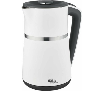 Чайник электрический OASIS K-4SPW белый+черный 1,7л 2200Вт
