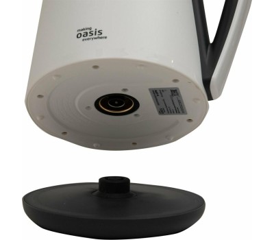 Чайник электрический OASIS K-4SPW белый+черный 1,7л 2200Вт
