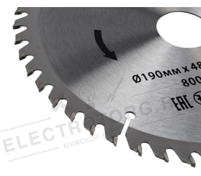 Диск пильный KRANZ (KR-92-0115) Диск пильный 190 мм х 48 зуб х 30/20 мм