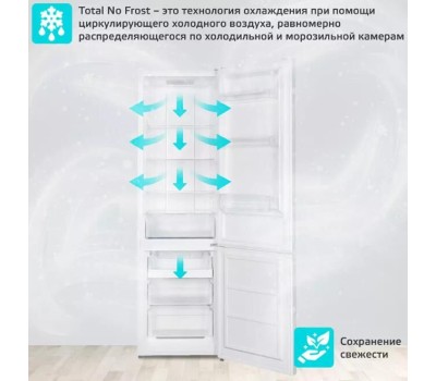 Холодильник Harper RH5559BB, белый