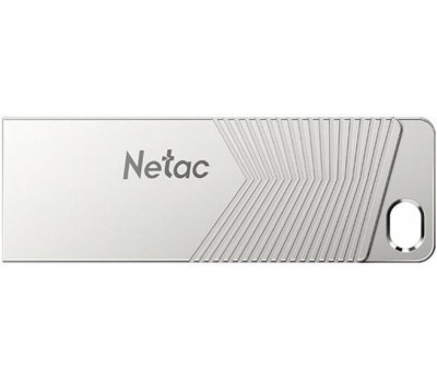 NETAC Флеш Диск 64GB UM1 NT03UM1N-064G-32PN USB3.2 серебристый