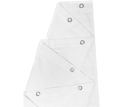 Штора для ванной ЕГ (543) DIAMOND Штора для ванной Белая