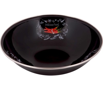 Миска APPETITE эмал 3,5л нерж/об Chilli