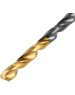 Сверло DENZEL Сверло по металлу, 3 мм, HSS-Tin, Golden Tip, 10 шт. 717205