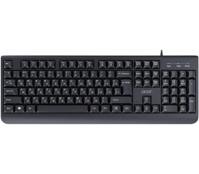 Клавиатура ACER Клавиатура OKW400 черный USB Multimedia (ZL.KBDEE.01C) кабель 1.8м