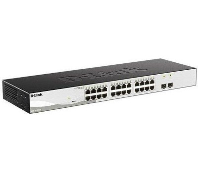 D-LINK SMB D-Link DGS-1210-26/F3A Управляемый L2 коммутатор с 24 портами 10/100/1000Base-T и 2 портами 1000Base-X SFP