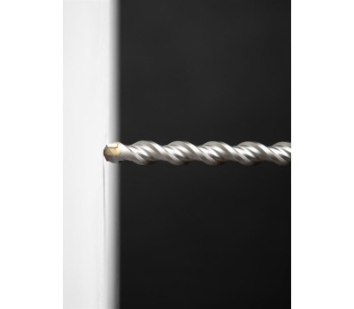 Бур DENZEL Бур по бетону, двойная спираль, три пылеотводящие кромки, 16 x 210 мм 705037