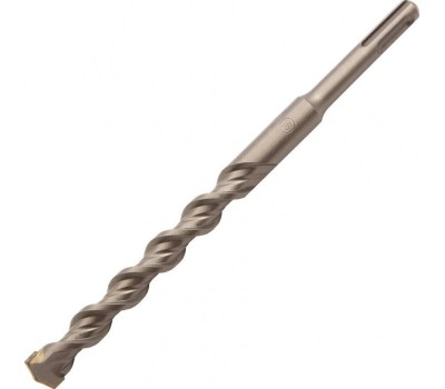 Бур DENZEL Бур по бетону, двойная спираль, три пылеотводящие кромки, 16 x 210 мм 705037