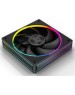 ID-COOLING Вентилятор для корпуса AF-127-ARGB-K черный ARGB (120mm, PWM 2000rpm, 78.0 CFM, 29.9 dB, 4 pin) (AF-127-ARGB-K)
