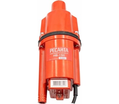 РЕСАНТА Насос садовый НВ-15Н, вибрационный, погружной, 1320л/ч [77/8/4]