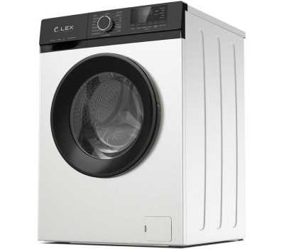 Стиральная машина LEX Стиральная машина LWM10012WBlID, с фронтальной загрузкой, 10кг, 1200об/мин, с паром, инверторная