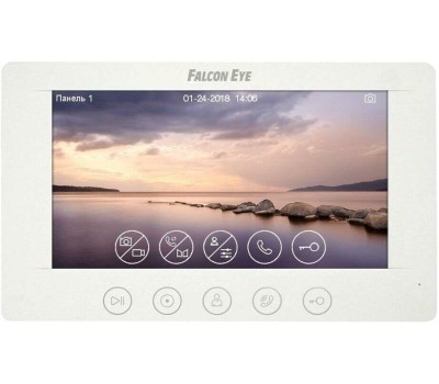 FALCON EYE Видеодомофон Cosmo HD Plus, белый