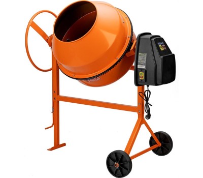 Бетоносмеситель СИБРТЕХ Бетоносмеситель БСН-220П, мощность 1000 Вт, полиамидный венец 95521