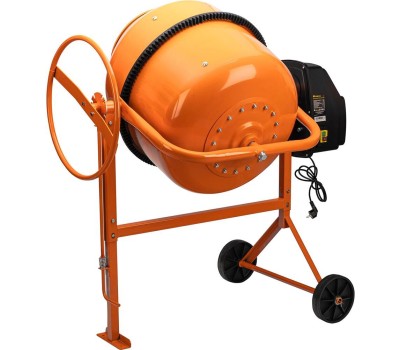 Бетоносмеситель СИБРТЕХ Бетоносмеситель БСН-220П, мощность 1000 Вт, полиамидный венец 95521