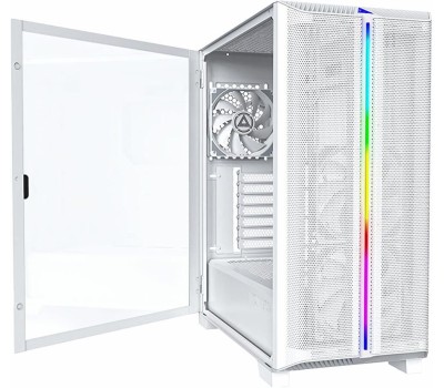 Корпус для ПК MONTECH Корпус ATX Sky One Lite, Midi-Tower, без БП, белый [sky one lite wh]