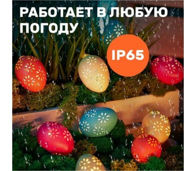 Rexant (602-268) Гирлянда садовая (каскад) Эклектика 4м, 3000К, с аккумулятором и выносной солнечной панелью Lamper