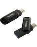SanDisk Флеш-накопитель 32 ГБ Phone Drive USB-C - USB-A для Android. Цвет: черный