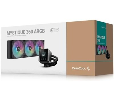DEEPCOOL Кулер с водяным охлаждением Mystique 360 ARGB Soc-AM5/AM4/1200/1700/1851 черный (R-LX750-BKADSNC-G-1)
