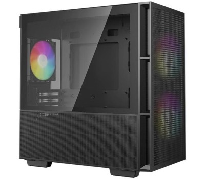 Deepcool CH360 black (mATX, без БП, ARGB, USB3.2 Type-A + USB3.2 Type-C) (R-CH360-BKAPE3-G-1)