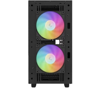 Deepcool CH360 black (mATX, без БП, ARGB, USB3.2 Type-A + USB3.2 Type-C) (R-CH360-BKAPE3-G-1)