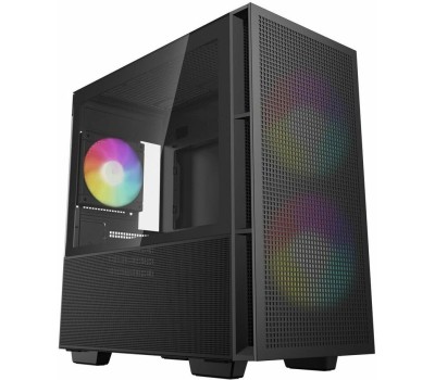 Deepcool CH360 black (mATX, без БП, ARGB, USB3.2 Type-A + USB3.2 Type-C) (R-CH360-BKAPE3-G-1)