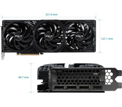Видеокарта PALIT Видеокарта NVIDIA GeForce RTX 5070 PA-RTX5070 GAMINGPRO-S 12ГБ GamingPro, GDDR7, Ret [ne75070019k9-gb2050u]