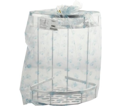 САНАКС - Полочка угловая, двойная, алюминиевая, с литым дном 22см 75069