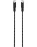 TTEC Кабель с магнитным креплением Braided USB-C-USB-C Magnetic 60W Fast Charging&Data Cable. Длина: 100см. Цвет: черный