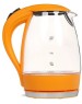 Чайник электрический ATLANTA ATH-2461 оранжевый стекло