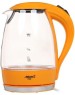 Чайник электрический ATLANTA ATH-2461 оранжевый стекло