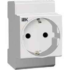 ЭЛЕКТРОУСТАНОВОЧНЫЕ ИЗДЕЛИЯ IEK (MRD10-16) РАр 10-3-ОП розетка с заземляющим контактом