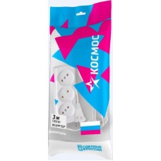 Удлинитель КОСМОС YKSM3M-3G(6A)E