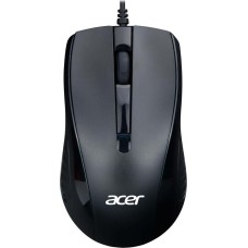 ACER Мышь OMW136 черный оптическая (1000dpi) USB (2but)
