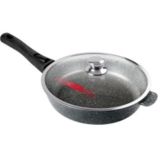 Сковорода ГОРНИЦА С2854аг а/пр литая 28см съемн/руч стекл/кр Гранит