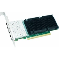 Сетевой адаптер LR-LINK Сетевой адаптер LRES1023PF-4SFP28 Intel E810 CAM1 PCI-E 3.0 x16 25GB 4 x SFP28 E810-XXVDA4