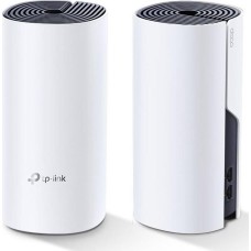 TP-LINK Бесшовный Mesh роутер DECO P9(2-PACK), Wi-Fi 5, AC1200, 2.4/5ГГц, 2 WAN/LAN, белый, 2 шт. в комплекте