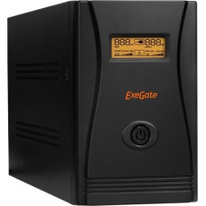 ИБП Exegate EP285529RUS ИБП ExeGate SpecialPro Smart LLB-2200.LCD.AVR.C13.RJ.USB <2200VA/1300W, LCD, AVR, 6*IEC-C13, RJ45/11, USB, Black>