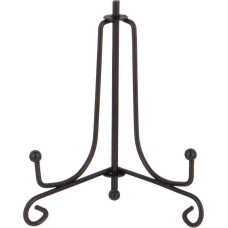 Комплект подставок LEFARD КОМПЛЕКТ ПОДСТАВОК ДЛЯ ТАРЕЛОК ИЗ 5 ШТ. 10*6 СМ. ВЫСОТА=10 СМ. ЦВЕТ - ЧЕРНЫЙ (КОР=72КОМП.) 244-116