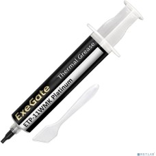 Exegate EX293373RUS Термопаста ExeGate ETP-11WMK Platinum (11 Вт/(м•К), 30г, шприц с лопаткой)